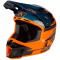 KLIM F3 CARBONO PRO - Modelo STRIKER PETROL ORANGE