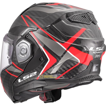 Casco modulare LS2 FF901 Advant X Carbon Future II -??%