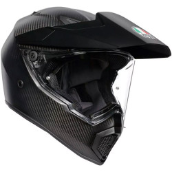 Casco Adventure AGV AX9 Mono Carbon Matt