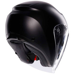 Casco jet AGV Irides Mono Nero Opaco