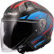 LS2 OF603 INFINITY II CARBONO URUS - Modelo BLUE/RED