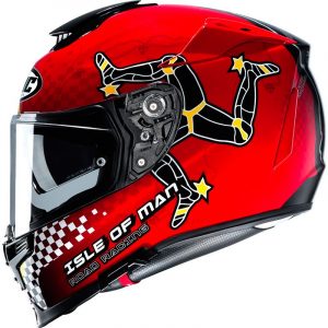 Casque HJC RPHA 70 Déco Isle of Man