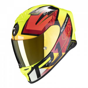 Scorpion EXO R1 Air Infini Black Red Neon Yellow